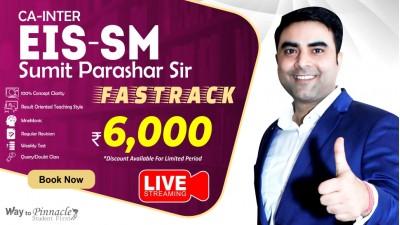 CA Inter EIS SM Fastrack Live Classes by Sumit Parashar Sir For May-22 Attempt | Complete EIS SM Course | Full HD Video + HQ Sound